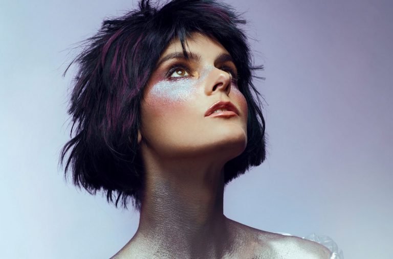 Photographer Jeff Thomas of Vertex Photography based in San Diego California put together a personal assignment to expand his portfolio. For this assignment he photographed at Unite Hair in Carlsbad with Meagan Brown the make up artist and Jen Doehring the model to create the cosmos series.