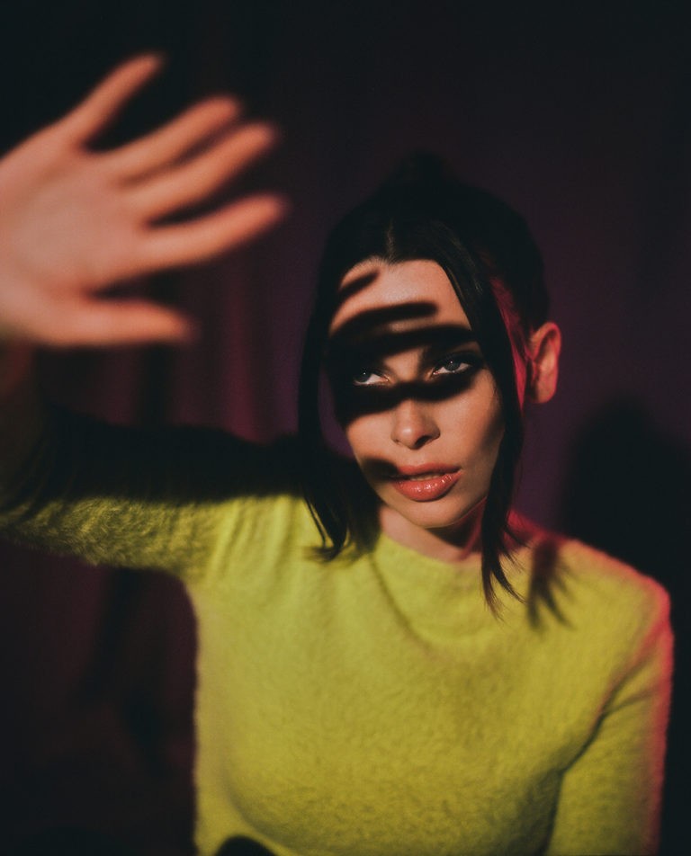 Fashion photographer Jeff Thomas, model Amanda Lusso and makeup artist meagan brown created this editorial look for a VERTEX Photography project.